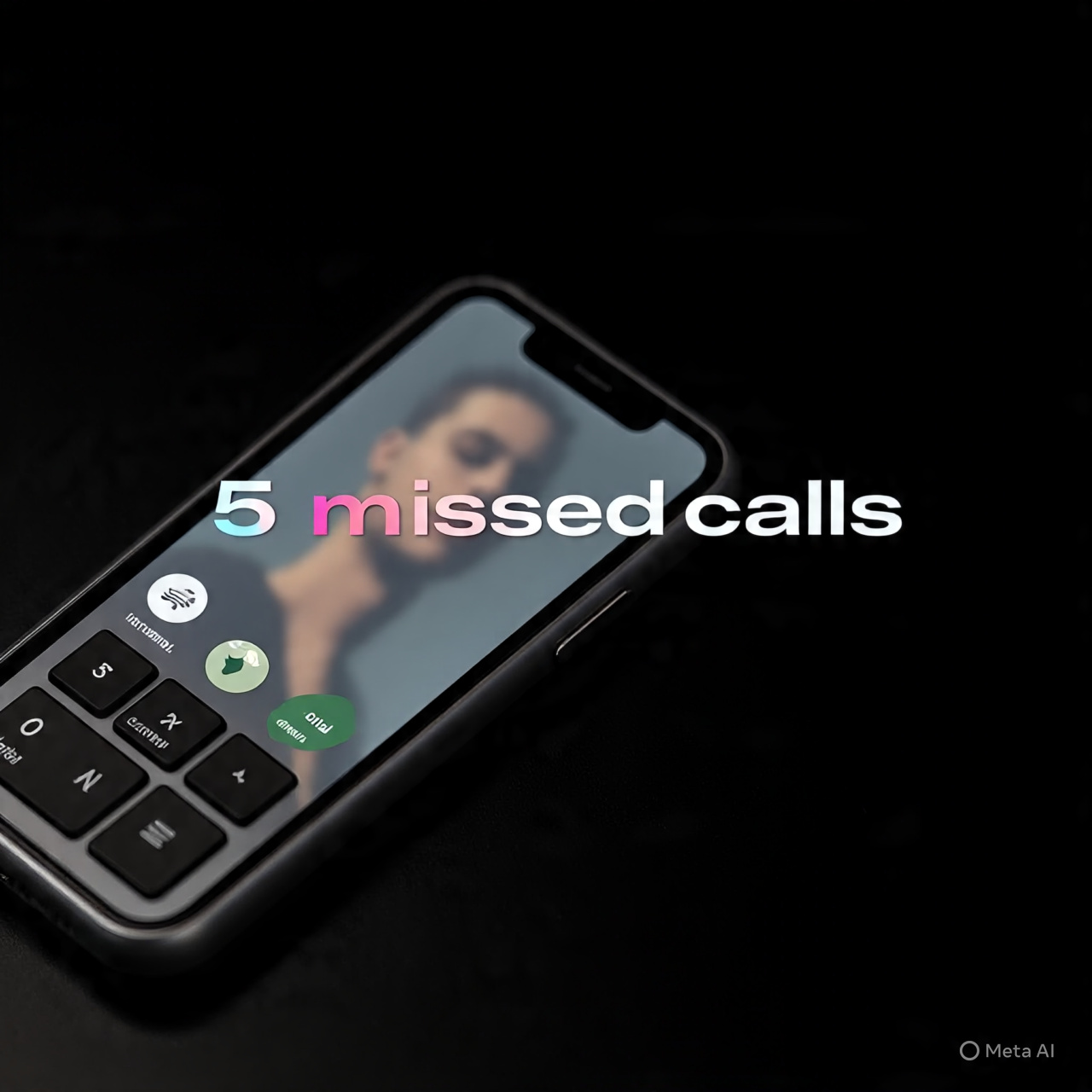 5 missed calls 