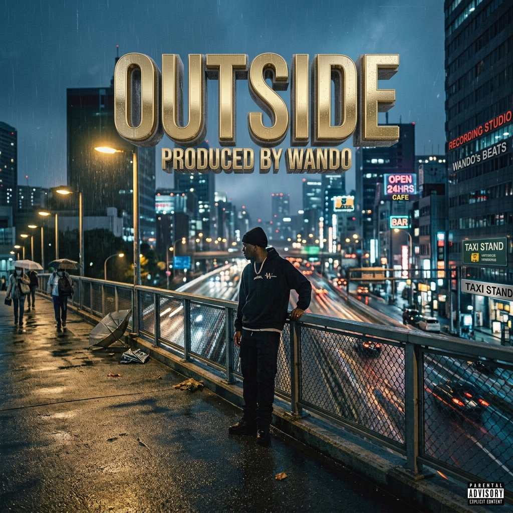 Outside